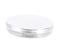 Générique Lot de 2 Boîtiers Vides pour Poudre 5 G avec Houppettes, Boîtes Compactes en Plastique Léger et Étanches, pour Maquillage et Trousse de Voyage, Contenant de Poudre de Maquillage