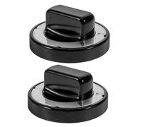 Générique Lot de 2 Boutons de Commande Rouges en Bakélite Résistants à Haute Température Diamètre 70 MM Compatibles Cuisinières à Gaz Plaques de Cuisson et Grils Professionnels