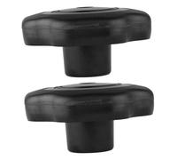 Générique Lot de 2 Boutons pour Autocuiseur 15Mm Poignées de Rechange en Plastique Compatibles Couvercles de Casseroles pour Usage Voyage et Extérieur