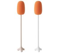 Générique Lot de 2 Brosses à Bouteille à Longue Poignée en Éponge pour Nettoyage sans Angle Mort, pour Bouteilles, Tasses Cuisine