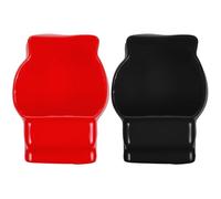 Générique Lot de 2 Capuchons Isolants en PVC Rouge et Noir pour Bornes de Batterie Automobile Protection Anti-Court-Circuit Couvre-Borne Positive et Négative Kit de Protection Batterie