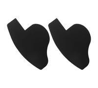 Générique Lot de 2 Cartes Noires de Mise Ligne Capillaire pour Hommes Outil Précis D’Amélioration Barbe Ligne des Cheveux Guide Pratique pour Coiffure et Application de Fibres Capillaires