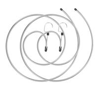 Générique Lot de 2 Cintres en Spirale en Acier Inoxydable, Cintre en Spirale Robuste pour Séchage de Linge, Étendoir à Serviettes de Bain et Séchoir à Couvertures de Lit, Plusieurs Styles