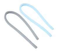 Générique Lot de 2 Combleurs D’Espace pour Matelas 200 Cm, Coussin de Remplissage Gris et Bleu, Rembourrage Doux pour Combler Les Interstices Entre Matelas et Tête de Lit, Adapté aux Lits