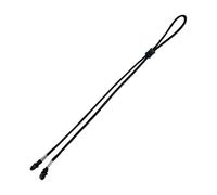 Générique Lot De 2 Cordons À Lunettes De Sport | Sangle De Lunettes De Soleil - Sangle De Lunetes - Bracelet De Maintien Antidérapant En Polyester, 72 Cm, Noir/Orange Men And Women Glasses Strap