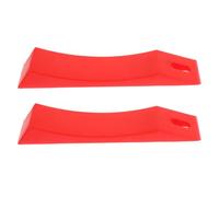 Générique Lot de 2 Coussinets de Protection pour Barre D'haltérophilie en Silicone Antidérapant pour Soulevé de Terre, Cale de Levage Facile à Utiliser en Salle de Fitness