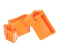 Générique Lot de 2 Embouts Antidérapants en Caoutchouc pour Pieds d'Échelle Télescopique Protection Solide pour Pieds d'Échelle Housses de Protection Multifonctions Adaptées aux Escabeaux