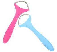 Générique Lot de 2 Épilateurs à Ressort Manuels pour Épilation du Visage Épilateur à Fil pour Sourcils sans Irritation Portable Couleurs Rose et Bleu Outil Pratique de Soin Peau à