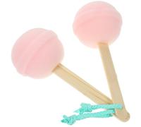 Générique Lot de 2 Éponges Exfoliantes de Sucette, Éponge Corps en Mousse, Nettoyage Profond et Exfoliation, pour Voyage Couleur Aléatoire