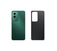 Générique Lot de 2 Film de Protection d'écran Arrière, compatible avec OPPO A5 5G, Film Arrière en Noir Fibre de Carbone Skin Peau (non vitre verre trempé)