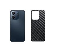 Générique Lot de 2 Film de Protection d'écran Arrière, compatible avec OPPO A5x 5G, Film Arrière en Noir Fibre de Carbone Skin Peau (non vitre verre trempé)