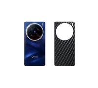 Générique Lot de 2 Film de Protection d'écran Arrière, compatible avec vivo X200 Pro, Film Arrière en Noir Fibre de Carbone Skin Peau (non vitre verre trempé)