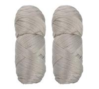 Générique Lot de 2 Fils D’Extension pour Postiche en Polypropylène Gris Clair Fil à Cheveux Tressé Lisse et Naturel Accessoires Cheveux pour Postiche Réaliste Femme Coiffure et Festival