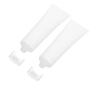 Générique Lot de 2 Flacons de Lotion Vides Rechargeables Format Voyage 100ml, Tubes Souples Transparents en Pe, Contenants Cosmétiques Portables et Étanches pour Déplacements