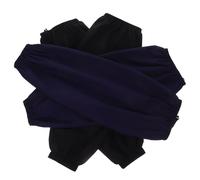 Générique Lot de 2 Manchons Longs Imperméables et Résistants à L'Huile Cuisine Manches de Travail en Matière Douce et Solide Protection Anti-Huile et Anti-Eau Couleurs Noir et Bleu