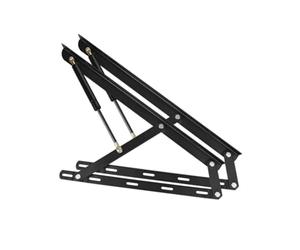 Générique Lot De 2 Mécanismes De Levage De Lit, Kit De Levage De Lit À Ressort À Gaz Hydraulique, Capacité De Charge De 30 À 90 Kg, Conception De Charnière À Ressort Pliable(Black,120cm/47.2inch)