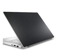 Générique Lot de 2 Noir Fibre de Carbone Arrière Protection d'écran, compatible avec ASUS ExpertBook P1 P1403 P1403CVA 14" Laptop, Back Film Protecteur (non vitre verre trempé)