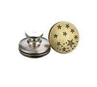 Générique Lot de 2 ou 4 Boutons réglables for Jean de 17 mm, sans Outils, réutilisables, instantanés, Remplacement for Pantalon, Serre-Jeans(Type1 17mm,4pcs)