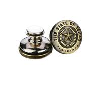 Générique Lot de 2 ou 4 Boutons réglables for Jean de 17 mm, sans Outils, réutilisables, instantanés, Remplacement for Pantalon, Serre-Jeans(Type4 17mm,4pcs)
