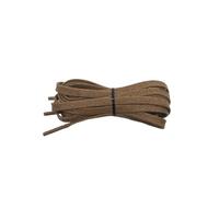 Générique Lot de 2 paires de lacets plats cirés en cuir imperméables pour chaussures décontractées, unisexes, longueur de 60 à 180 cm, 7 couleurs au choix(Yellow brown,60cm)