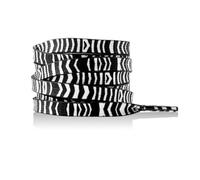 Générique Lot de 2 paires de lacets pour chaussures plates, imprimés tendance, classiques, montantes, en toile(Color L,160cm)