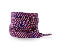 Générique Lot de 2 paires de lacets pour chaussures plates, imprimés tendance, classiques, montantes, en toile(Color O,160cm)