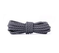 Générique Lot de 2 paires de lacets réfléchissants ronds fluorescents pour baskets, unisexes, longueur de 100 à 160 cm(Dark grey,100cm)