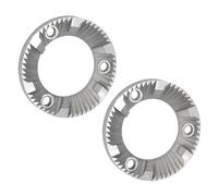 Générique Lot de 2 pièces de Moulin à café Hautes de 40 mm, bavure résistante à la pour Un broyage Rapide et Constant, Accessoire de Moulin à café à réduite