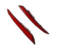Générique Lot de 2 réflecteurs pare-chocs arrière à lentille rouge pour Tesla pour modèle S 2012 et plus, accessoires voiture 24-SMD
