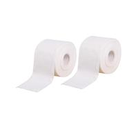 Générique Lot De 2 Rouleaux De Lingettes Démaquillantes Pour Le Visage Démaquillantes Démaquillantes En Coton Blanc