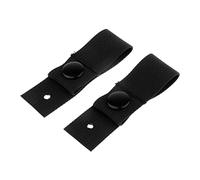Générique Lot de 2 Sangles de Maintien pour Lunettes, élastiques Réglables en Cuivre Pur, Adaptés Aux Activités Militaires et Domestiques, Noir, 14,5 cm
