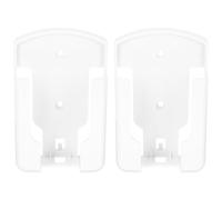 Générique Lot de 2 Supports Muraux Autocollants pour Télécommande, Grosse Taille, Plastique Solide, sans Perçage, Conteneur de Rangement Pratique pour Télécommandes TV et Climatiseur, Gain