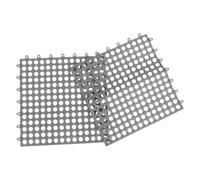 Générique Lot de 2 Tapis de Bain Antidérapants en Pvc Trous de Drainage et Structure Emboîtable, Sécurité Optimale pour Sol Glissant en Salle de Bain et Balcon