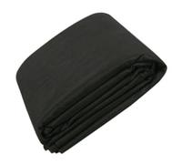 Générique Lot de 2 Tapis de Couverture pour Gazon de Jardin, 1,5 x 6 m, 1,5 x 8 m, 1 x 20 m, Noir, Anti-Mauvaises Herbes, Outils, Accessoires de Jardinage Horticulture(1.5x6M)