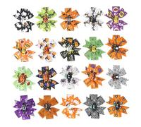 Générique Lot De 20 Barrettes À Cheveux Halloween Pour Petites Filles Accessoires Pour Cheveux D&Halloween Barrettes Pour Enfants Effrayantes