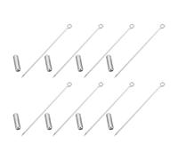 Générique Lot de 20 Broches en Cuivre Argentées 70mm Faites Main, Accessoires de Bijoux Simples et Solide pour Foulards et Vêtements Lors de Mariages et Fêtes