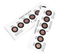 Générique Lot de 20 Cartes de Test d'Humidité Smd à 6 Points Indicateur Visuel Bleu à Rose Papier Polyvalent Réutilisable pour Appareils Électriques et Équipements Ménagers