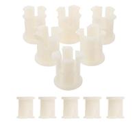 Générique Lot de 20 Douilles de Fixation pour Roulette à Tige Inserts en Plastique Haute Dureté Manchons pour Pied de Chaise Accessoires pour Roulettes de Mobilier de Bureau et Chaise de