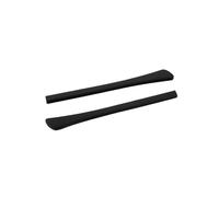 Générique Lot de 20 embouts de branches de lunettes antidérapants en silicone souple - Accessoires de monture optique confortables for un ajustement sûr(Black)