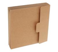 Générique Lot de 20 Enveloppes Carrées en Papier Kraft Solides et Faciles à Transporter, Format 20x20 Cm, pour Invitations, Cartes et Rangement D'objets Personnels