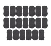 Générique Lot de 20 Éponges en Mousse Noires pour Nettoyage Visage et Coiffure, Confortables Peau et Faciles D'accès Usage Professionnel en Salon