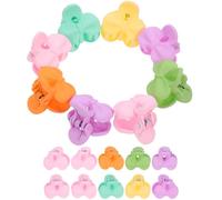 Générique Lot de 20 Petites Pinces à Cheveux pour Filles, Clips Miniatures Multicolores Nœuds, Accessoires Coiffure Adaptés aux Cheveux Fins, Usage Quotidien