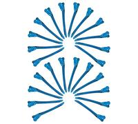 Générique Lot de 24 Pinces à Cheveux en Acier Inoxydable 9,4 Cm Bleu, Clips Bec de Canard pour Coiffure Féminine, Pinces Séparatrices et Clips de Vagues Corporelles pour Coiffage