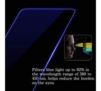 Générique Lot de 3 Anti Lumière Bleue Protection d'écran, compatible avec EMAY Portable ECG Monitor 1L EMG-20, Film Protecteur Anti Blue Light(non vitre verre trempé)