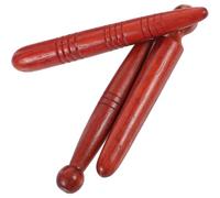 Générique Lot de 3 Bâtons de Massage en Bois Naturel Multifonctions, Stylo D'acupression Portable pour Pieds et Mains, Outils de Réflexologie Plantaire, Massage Détente à Plusieurs styles