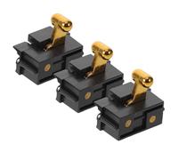 Générique Lot de 3 boutons marche/arrêt pour tondeuse sans fil, interrupteur à bascule de rechange pour tondeuses électriques, interrupteur universel pour tondeuse à cheveux.