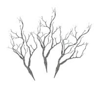 Générique Lot de 3 Branches Artificielles Bleues Réalistes en Matériaux Synthétiques Décoratives pour Vase et Centre de Table pour Décoration Intérieure sans Entretien ni Arrosage