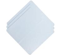 Générique Lot de 3 Chiffons de Nettoyage en Microfibre pour Lunettes Écrans de Téléphone et Appareils Électroniques Grosse Taille Bleu Chiffon Doux et Réutilisable pour Surfaces