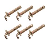 Générique Lot de 3 de Boulons D'ancrage à Expansion M10x100 en Fer Crochets pour Chauffe-eau Électrique Stabilité Lourde et Anti-desserrage pour Béton et Brique