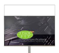 Générique Lot de 3 Film de Protection d'écran, compatible avec ASRock PG27FFS2E-W 27" monitor, Film Protecteur Screen Protector (non vitre verre trempé)